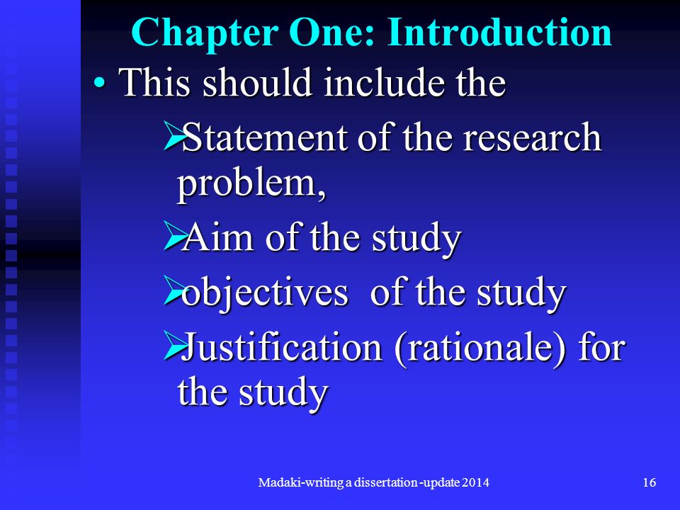 What Should Be in a Dissertation Introduction?